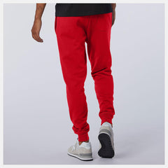 Pants | Men New Balance NB Essentials Stacked Logo Sweatpant Team Red Inline