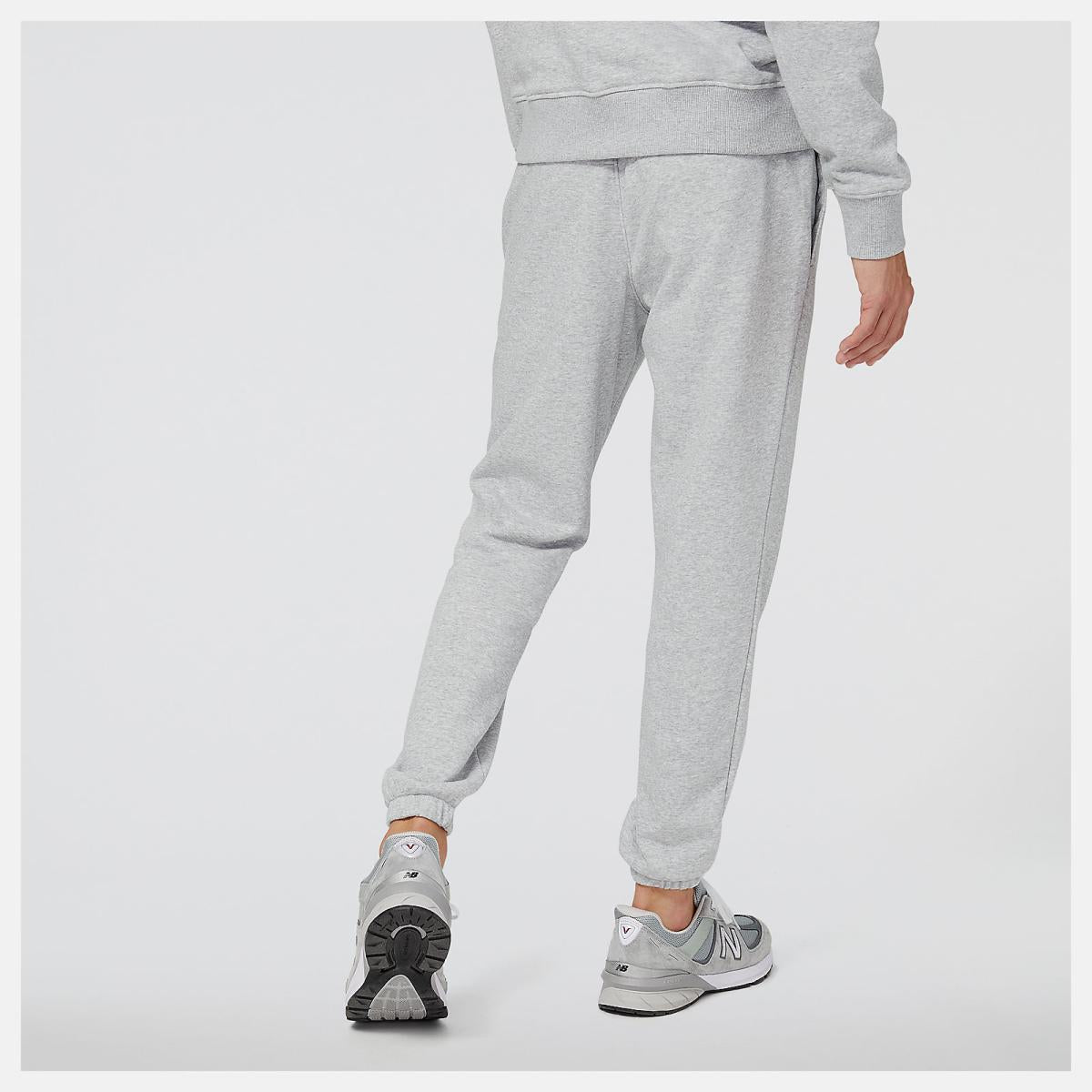 Pants | Men New Balance NB Hoops Fundamentals Pant Athletic Grey