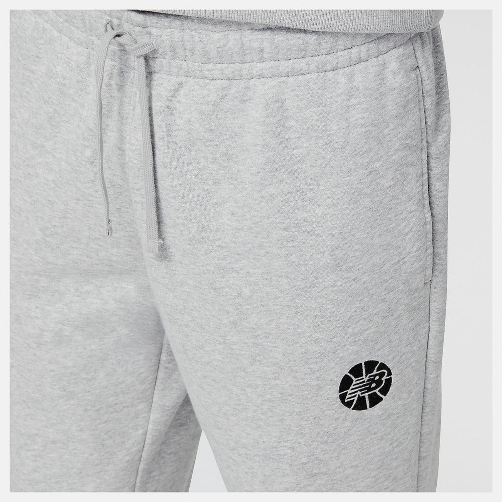 Pants | Men New Balance NB Hoops Fundamentals Pant Athletic Grey