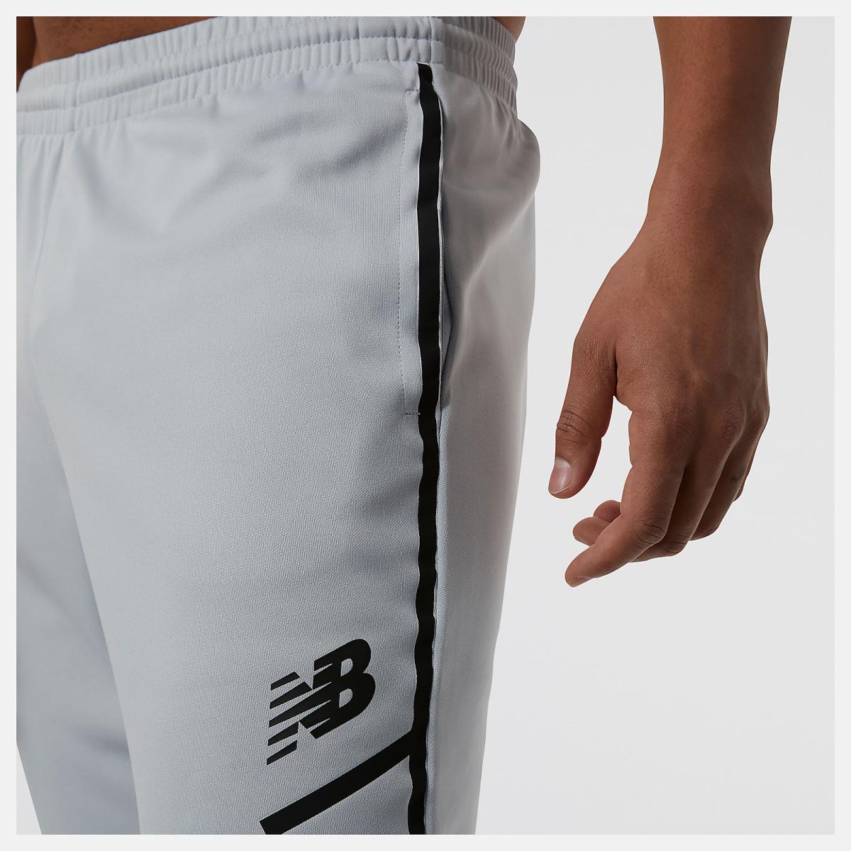 Pants | Men New Balance Tenacity Football Training Pant Light Aluminum