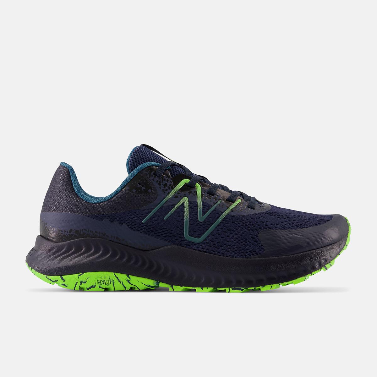 Running | Men New Balance DynaSoft Nitrel V5 Natural Indigo With Eclipse And Pixel Green