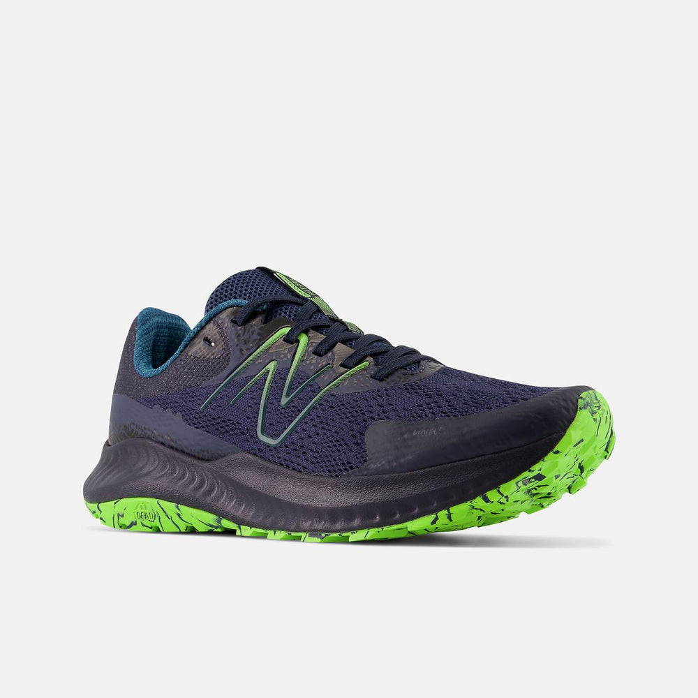 Running | Men New Balance DynaSoft Nitrel V5 Natural Indigo With Eclipse And Pixel Green