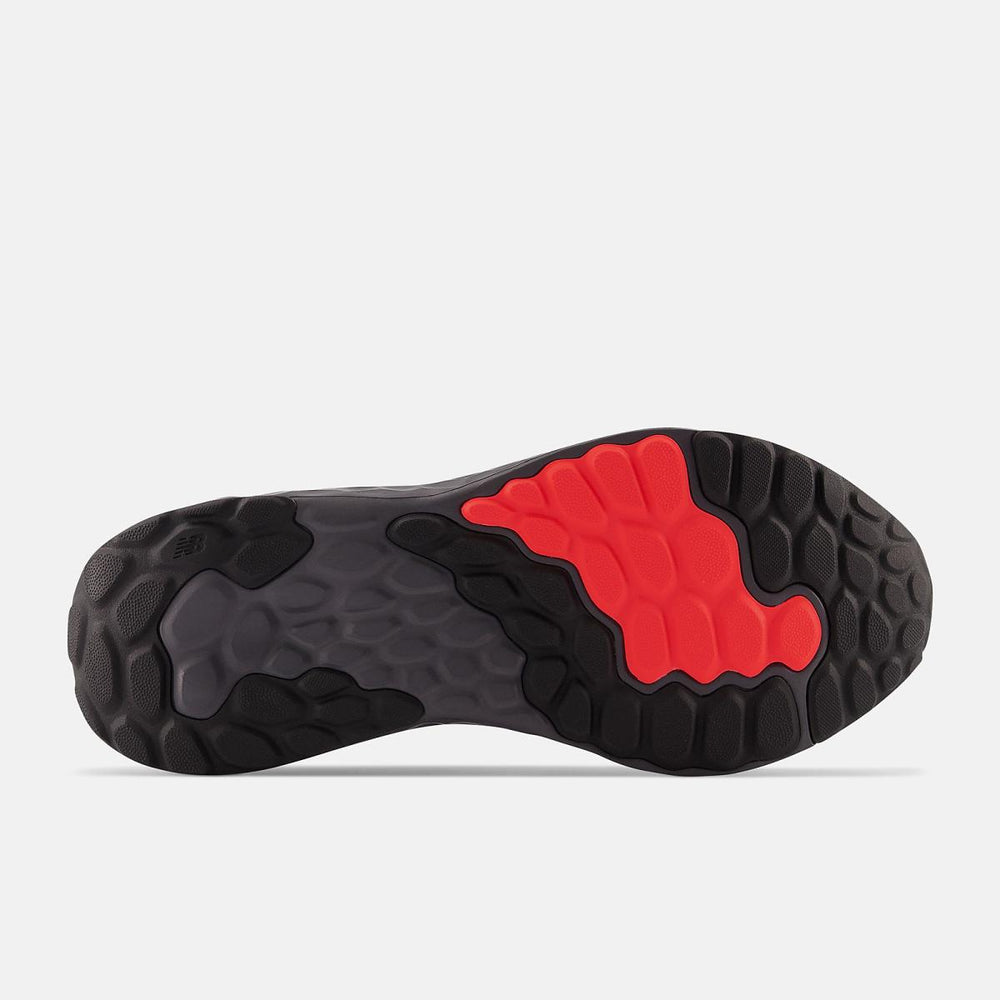 Running | Men New Balance Fresh Foam Arishi V4 Black With Magnet And Electric Red
