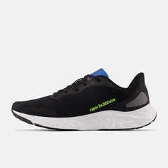 Running | Men New Balance Fresh Foam Arishi V4 Black With Pixel Green And Cobalt