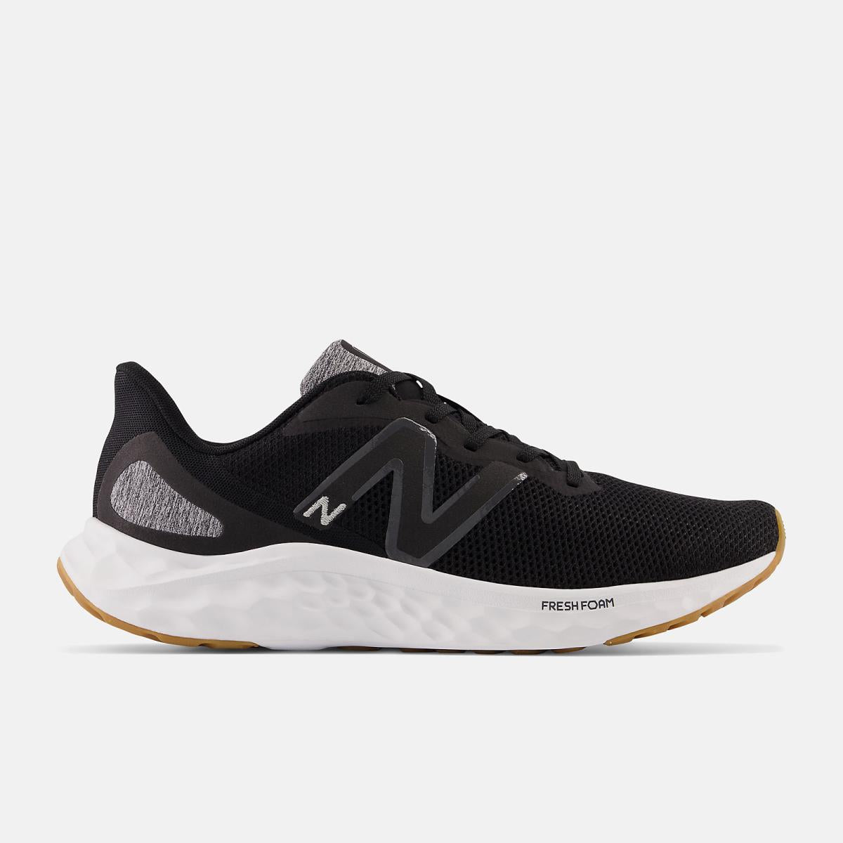 Running | Men New Balance Fresh Foam Arishi V4 Black With Silver Metallic And Gum 020
