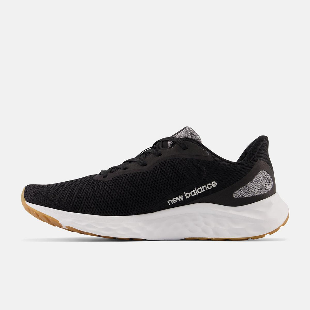 Running | Men New Balance Fresh Foam Arishi V4 Black With Silver Metallic And Gum 020