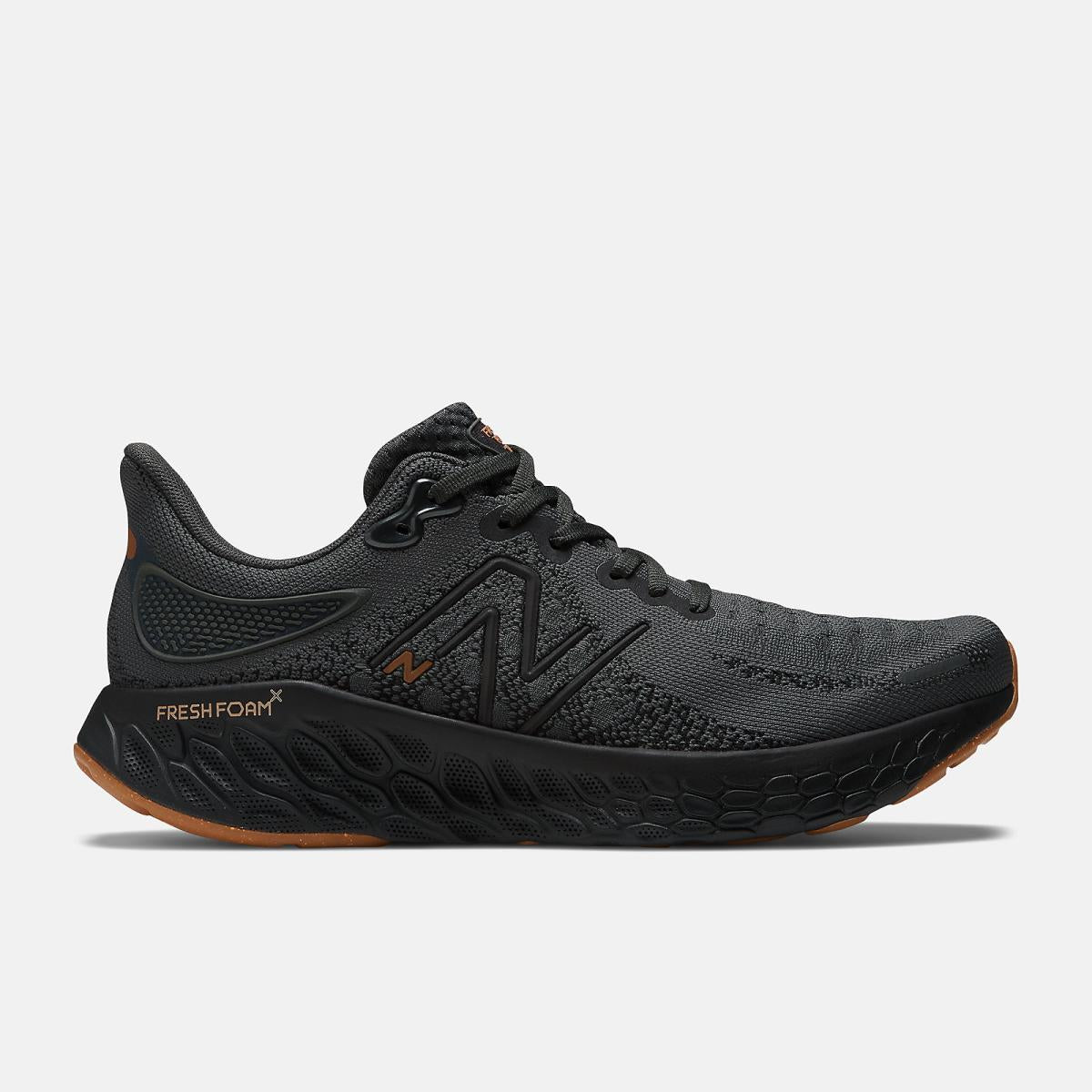 Running | Men New Balance Fresh Foam X 1080v12 Lounge Around Blacktop With Black And Copper Metallic