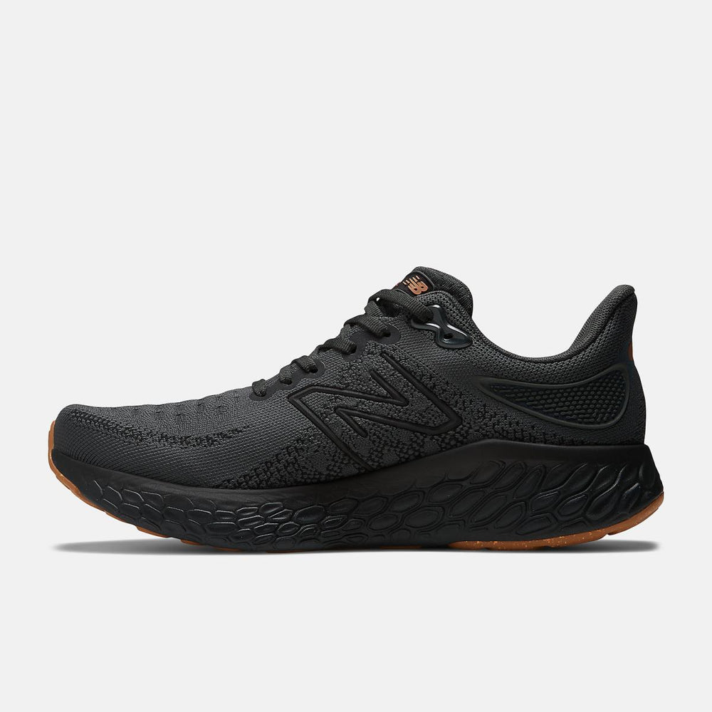 Running | Men New Balance Fresh Foam X 1080v12 Lounge Around Blacktop With Black And Copper Metallic