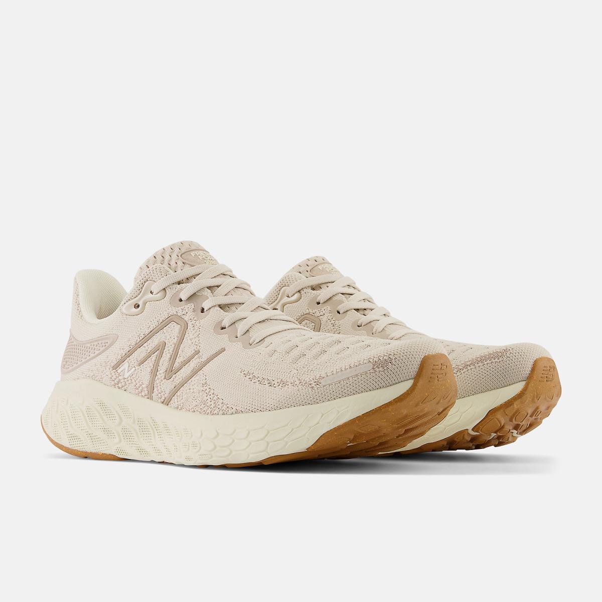 Running | Men New Balance Fresh Foam X 1080v12 Lounge Around Timberwolf With Turtledove And Mindful Grey