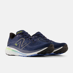 Running | Men New Balance Fresh Foam X 860v13 Nb Navy With Dark Silver Metallic And Cosmic Pineapple