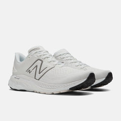 Running | Men New Balance Fresh Foam X 860v13 White With Dark Silver Metallic And Reflection