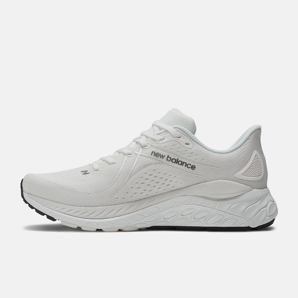 Running | Men New Balance Fresh Foam X 860v13 White With Dark Silver Metallic And Reflection