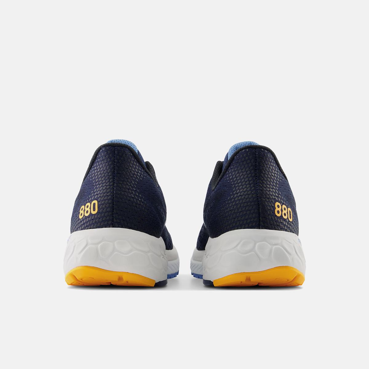 Running | Men New Balance Fresh Foam X 880v13 Nb Navy With Heritage Blue And Hot Marigold