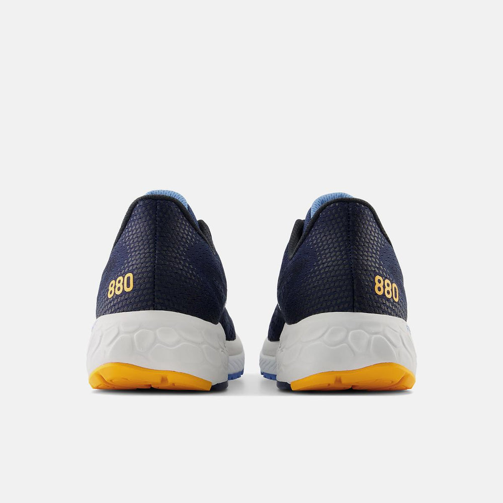 Running | Men New Balance Fresh Foam X 880v13 Nb Navy With Heritage Blue And Hot Marigold