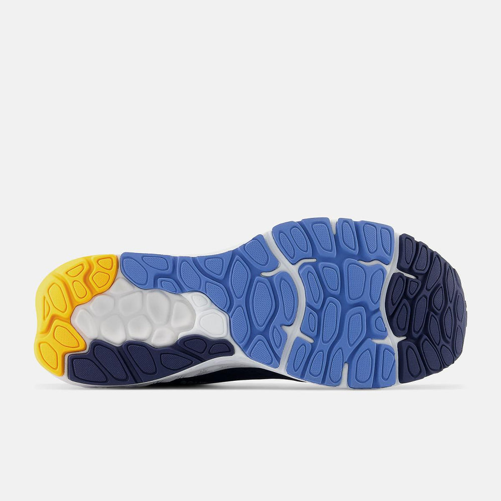 Running | Men New Balance Fresh Foam X 880v13 Nb Navy With Heritage Blue And Hot Marigold