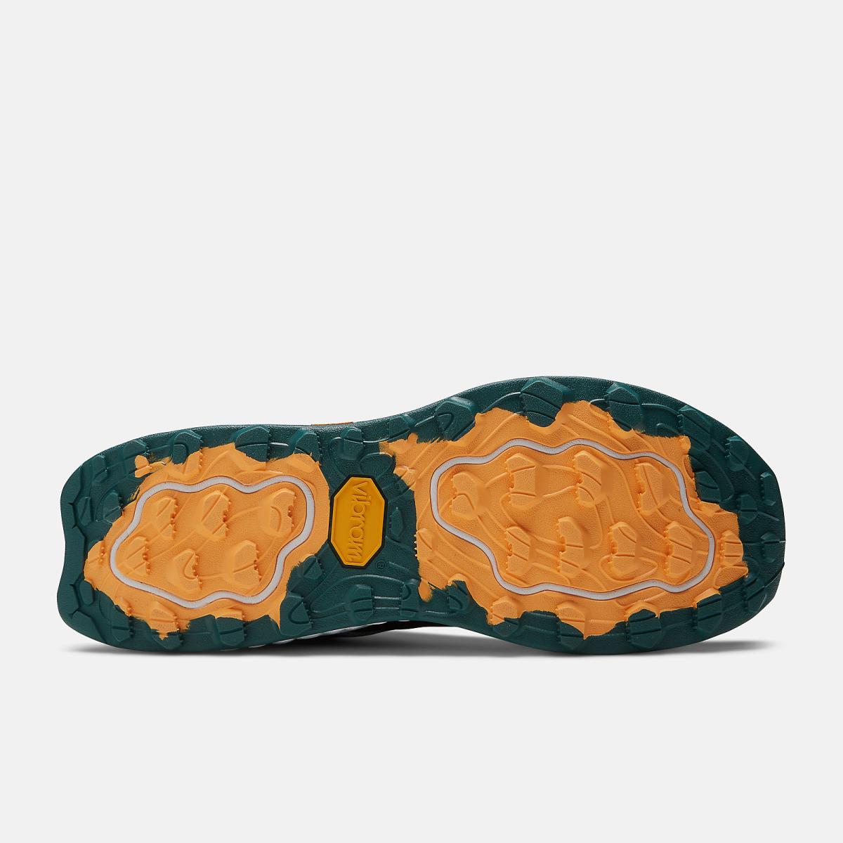 Running | Men New Balance Fresh Foam X Hierro V7 Concrete With Vintage Teal And Hot Marigold