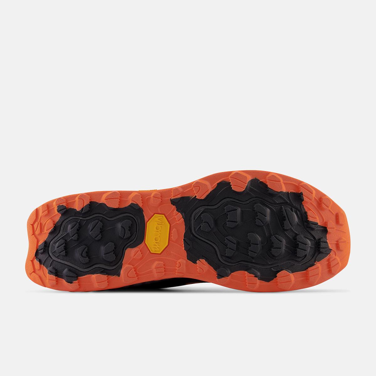 Running | Men New Balance Fresh Foam X Hierro V7 Thunder With Vibrant Orange And Vibrant Apricot
