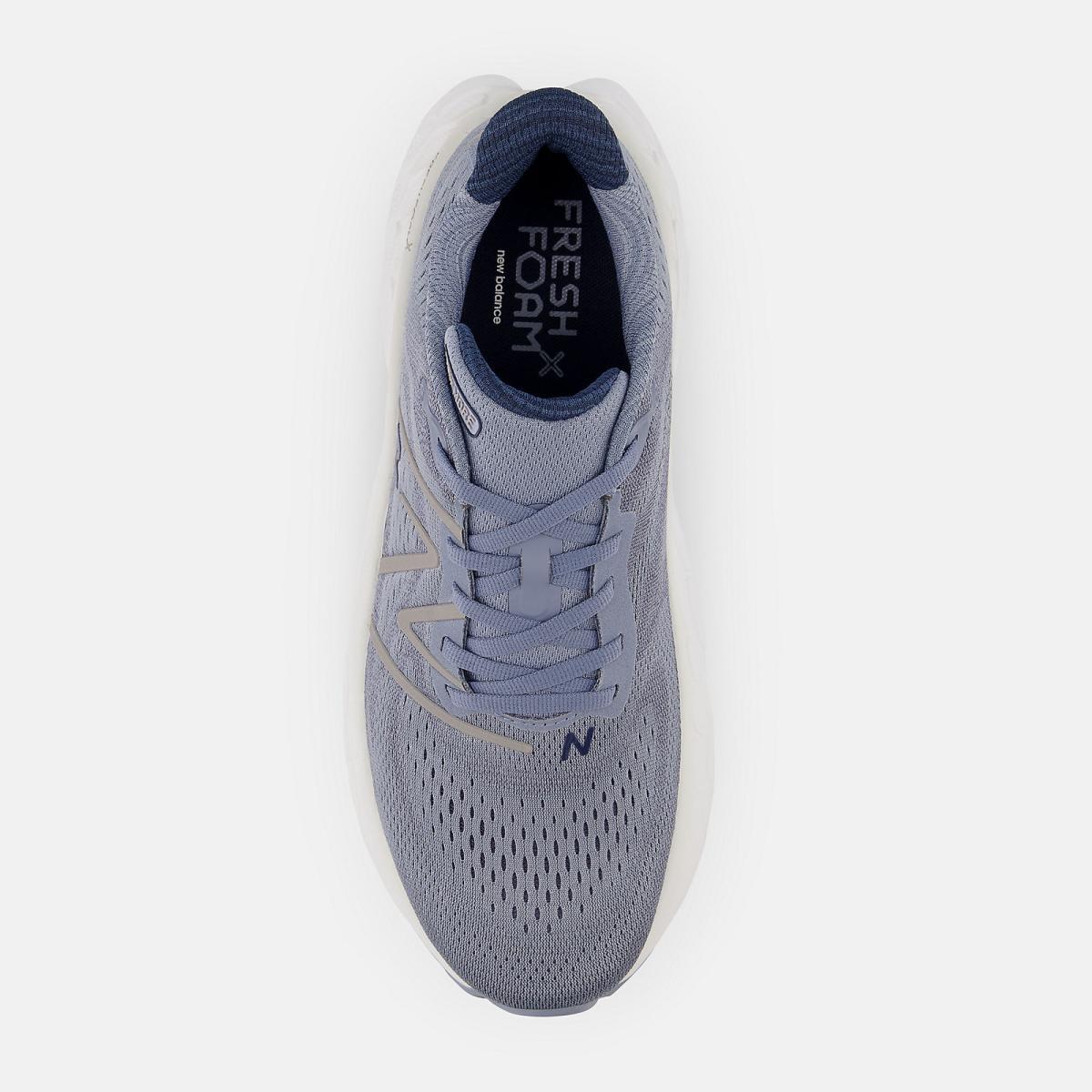 Running | Men New Balance Fresh Foam X More V4 Arctic Grey With Natural Indigo