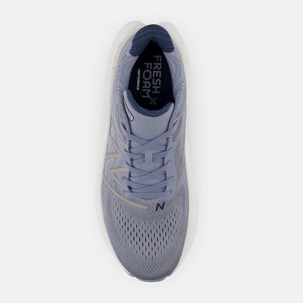 Running | Men New Balance Fresh Foam X More V4 Arctic Grey With Natural Indigo
