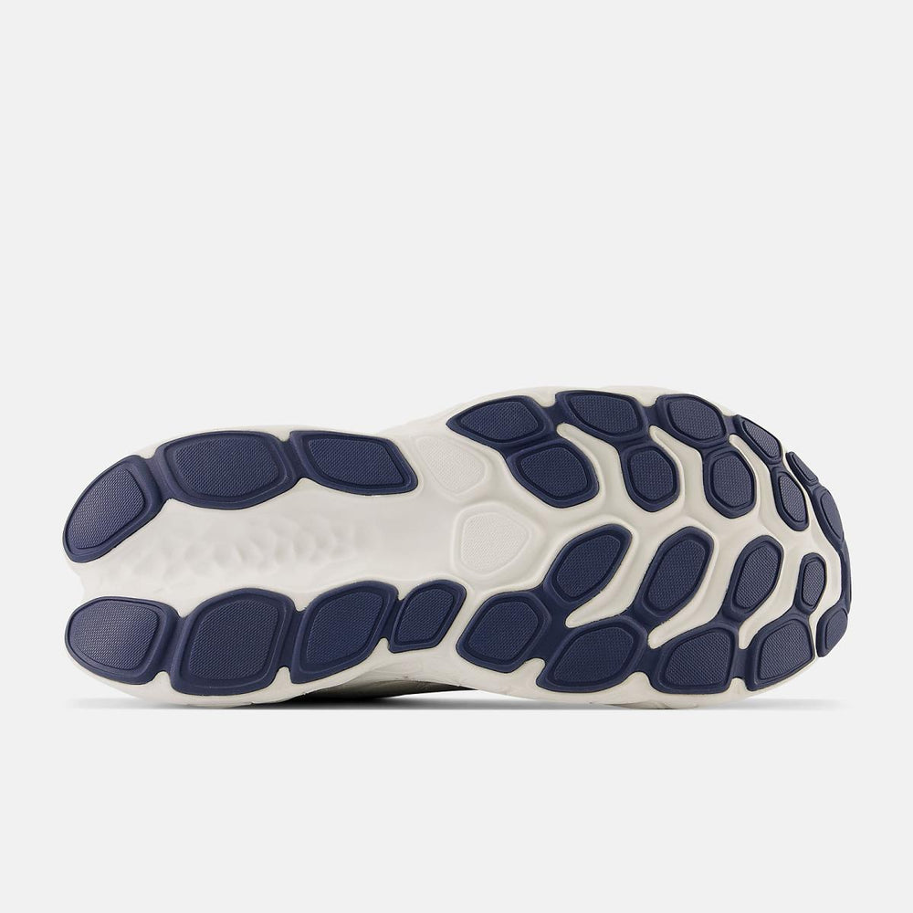 Running | Men New Balance Fresh Foam X More V4 Nb Navy With Cosmic Pineapple And Heritage Blue