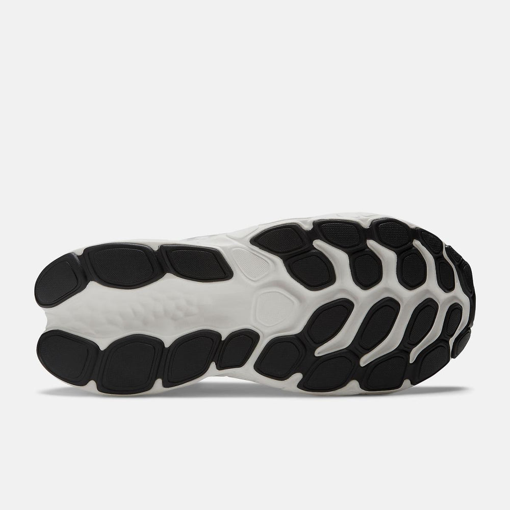 Running | Men New Balance Fresh Foam X More V4 White With Black Metallic And Black