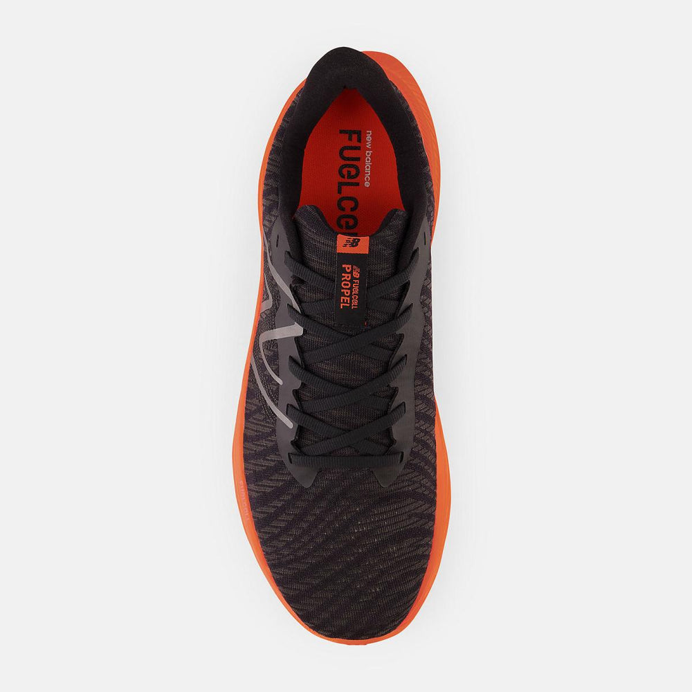 Running | Men New Balance FuelCell Propel V4 Black With Dragonfly