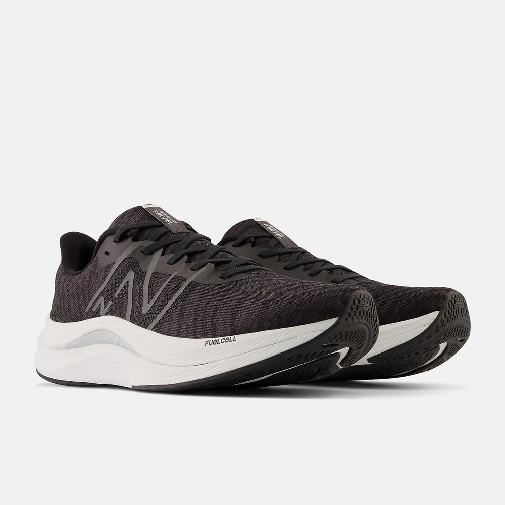 Running | Men New Balance FuelCell Propel V4 Black With White