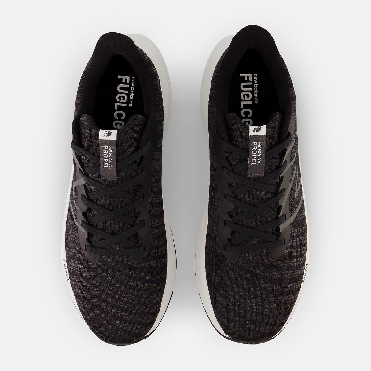 Running | Men New Balance FuelCell Propel V4 Black With White