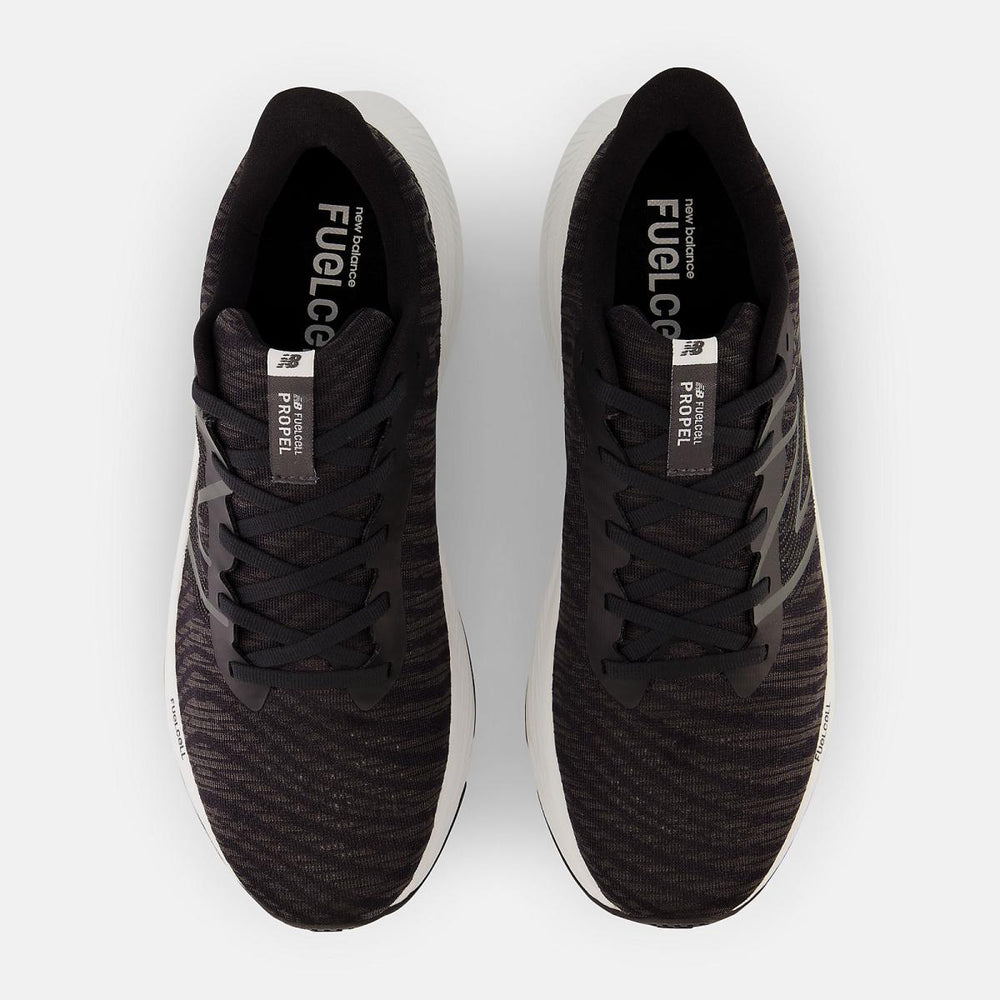 Running | Men New Balance FuelCell Propel V4 Black With White