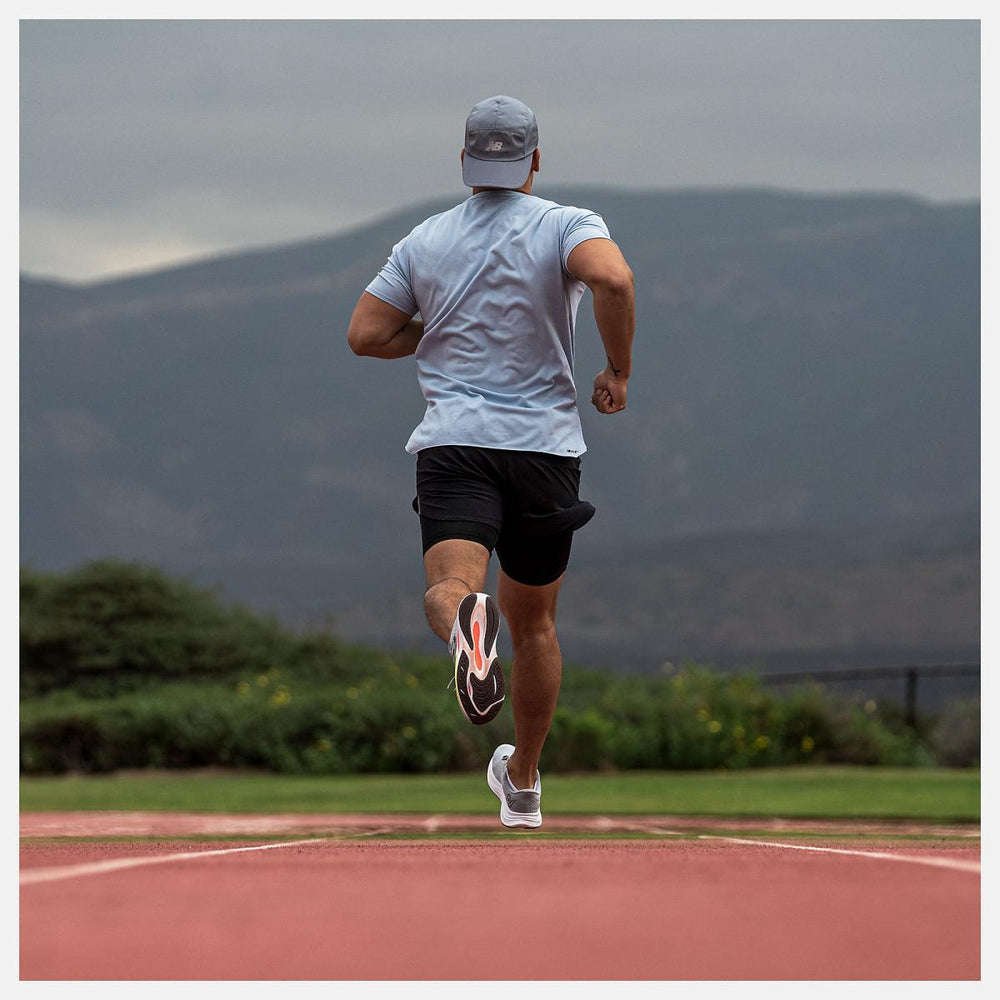 Running | Men New Balance FuelCell Propel V4 Quartz Grey With Black