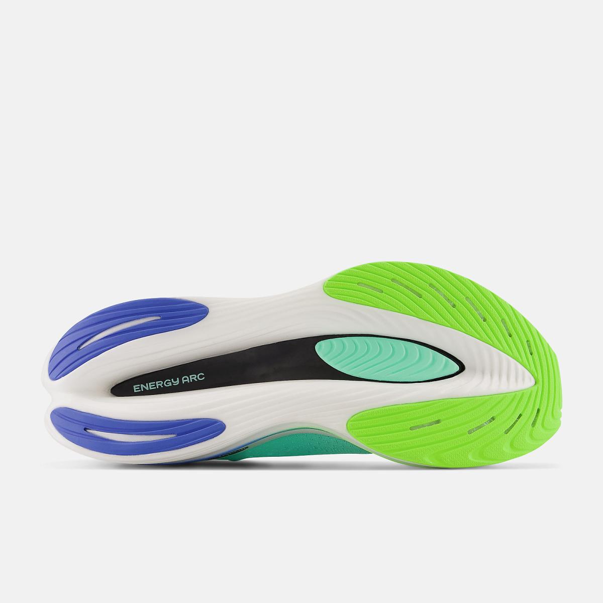 Running | Men New Balance FuelCell SuperComp Elite V3 Bright Mint With Pixel Green