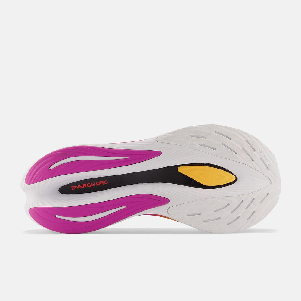 Running | Men New Balance FuelCell SuperComp Trainer Electric Red With Silver Metalic