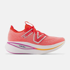 Running | Men New Balance FuelCell SuperComp Trainer Electric Red With Silver Metalic