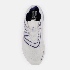 Running | Men New Balance FuelCell SuperComp Trainer White With Victory Blue And Magenta Pop