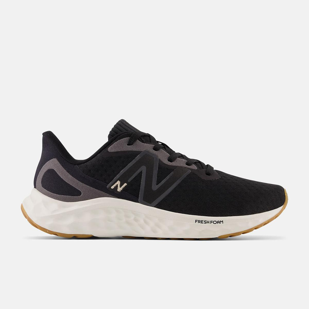 Running | Women New Balance Fresh Foam Arishi V4 Black With Light Gold Metallic And Gum 020