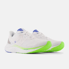 Running | Women New Balance Fresh Foam Arishi V4 White With Pixel Green And Bright Lapis