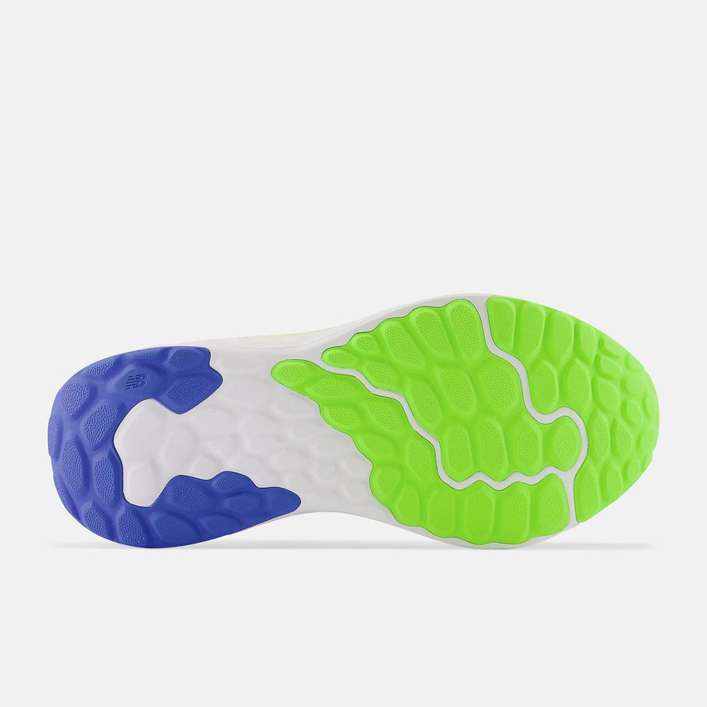Running | Women New Balance Fresh Foam Arishi V4 White With Pixel Green And Bright Lapis