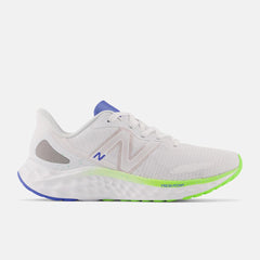 Running | Women New Balance Fresh Foam Arishi V4 White With Pixel Green And Bright Lapis