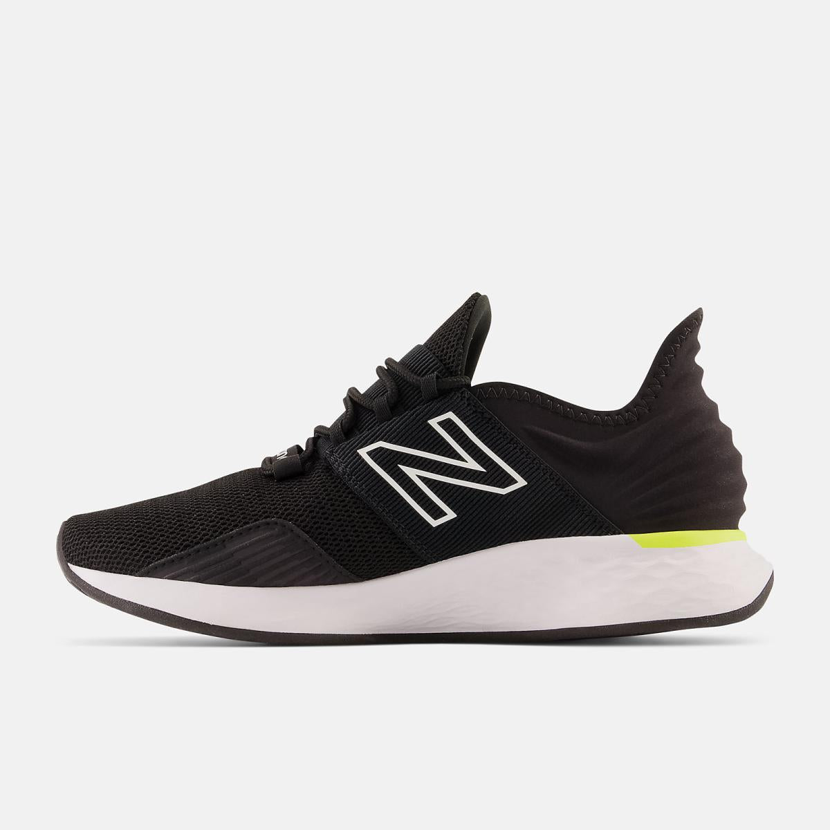 Running | Women New Balance Fresh Foam Roav Black With White And Bright Lapis