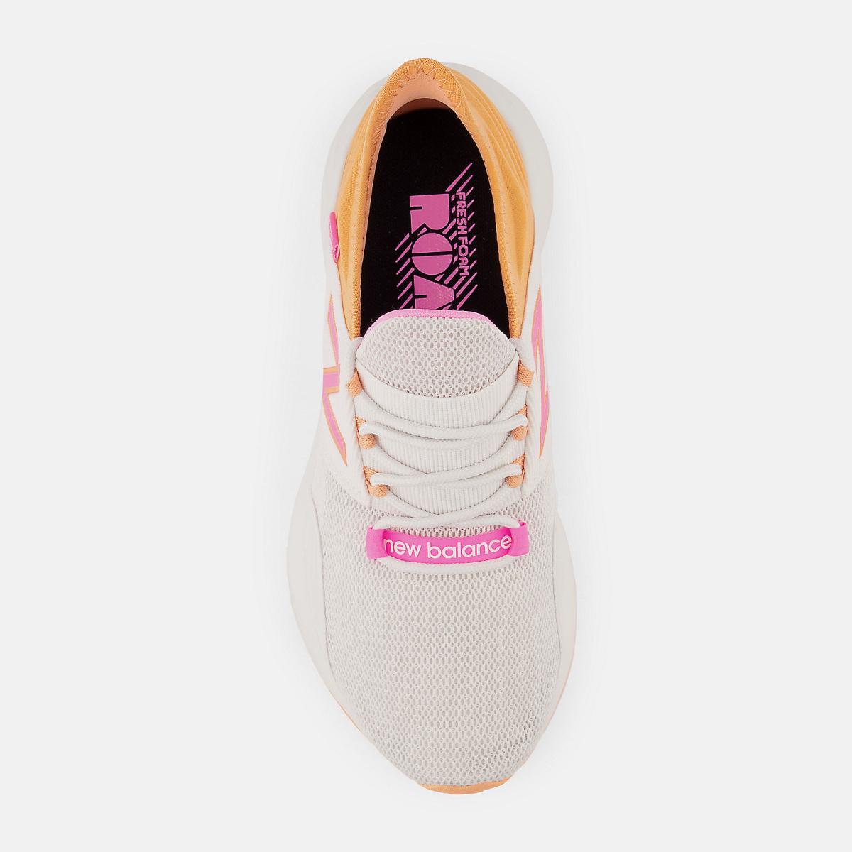 Running | Women New Balance Fresh Foam Roav Nimbus Cloud With Peach Glaze And Vibrant Pink