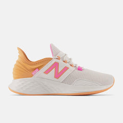 Running | Women New Balance Fresh Foam Roav Nimbus Cloud With Peach Glaze And Vibrant Pink