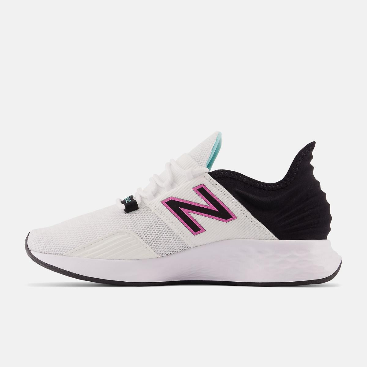 Running | Women New Balance Fresh Foam Roav White With Black And Surf
