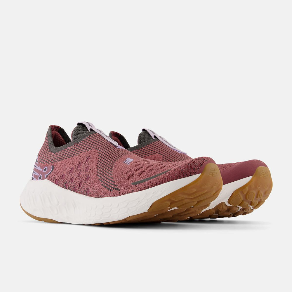 Running | Women New Balance Fresh Foam X 1080 Unlaced Washed Burgundy With Blacktop