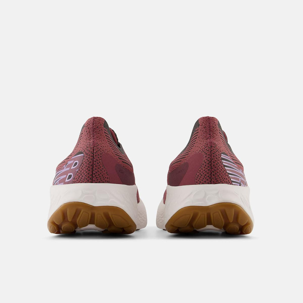 Running | Women New Balance Fresh Foam X 1080 Unlaced Washed Burgundy With Blacktop