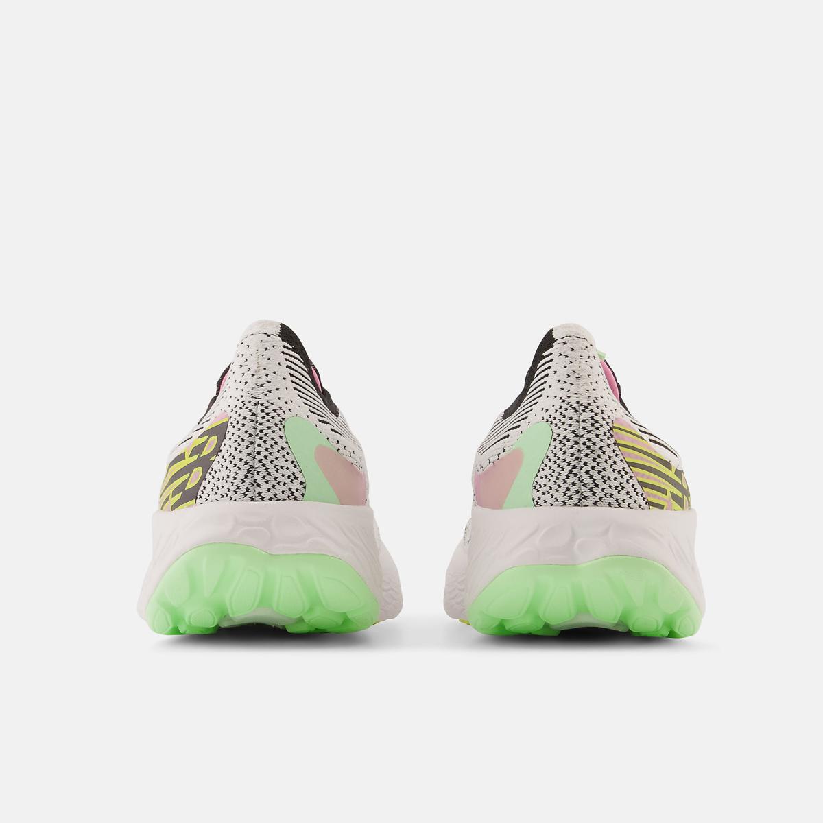 Running | Women New Balance Fresh Foam X 1080 Unlaced White With Black And Vibrant Green