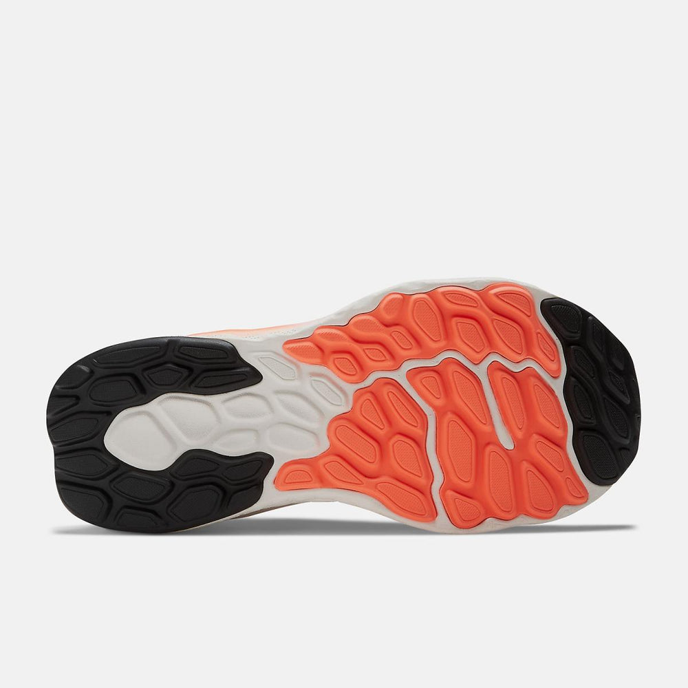 Running | Women New Balance Fresh Foam X 1080v12 Black With Neon Dragonfly And Washed Pink