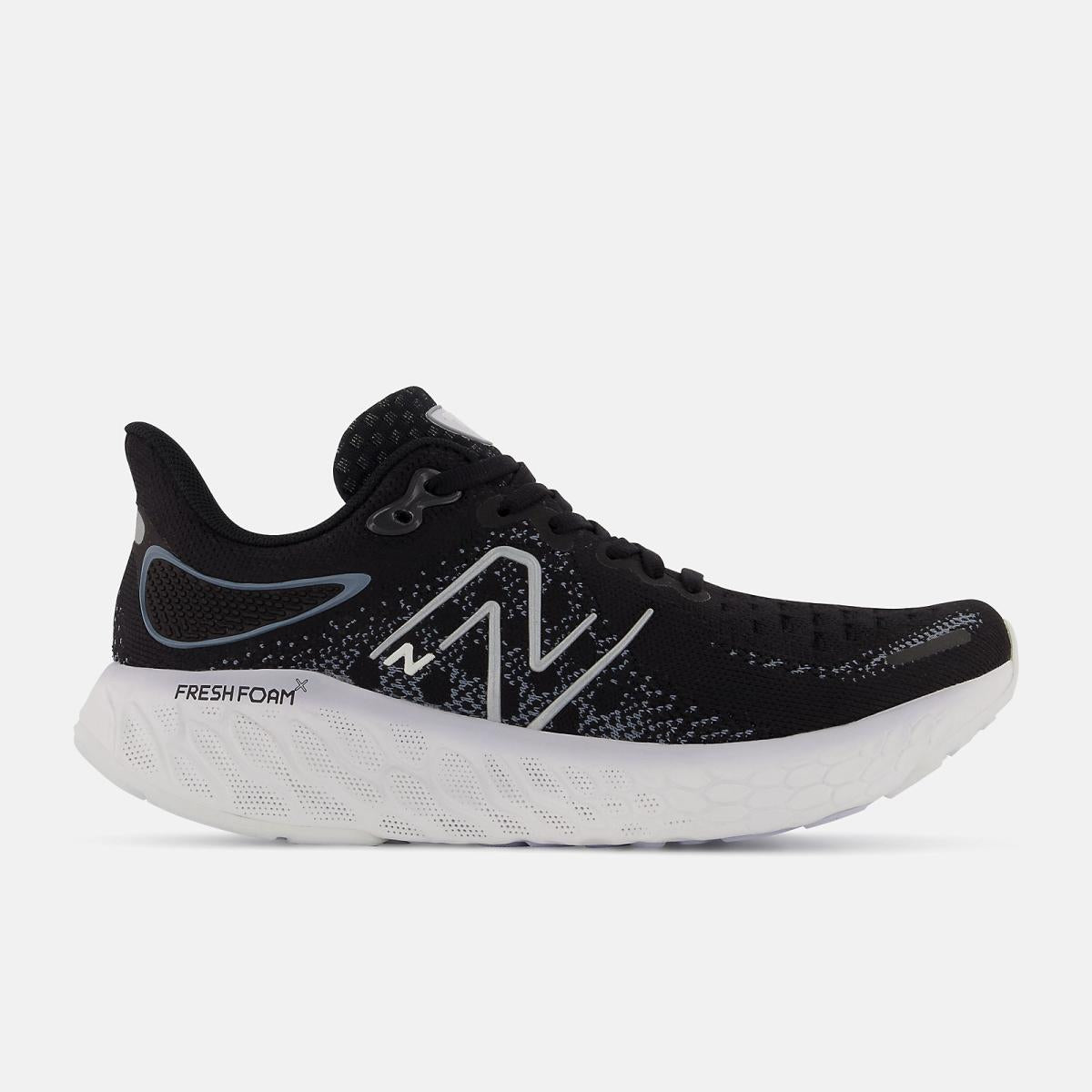 Running | Women New Balance Fresh Foam X 1080v12 Black With Thunder And Violet Haze