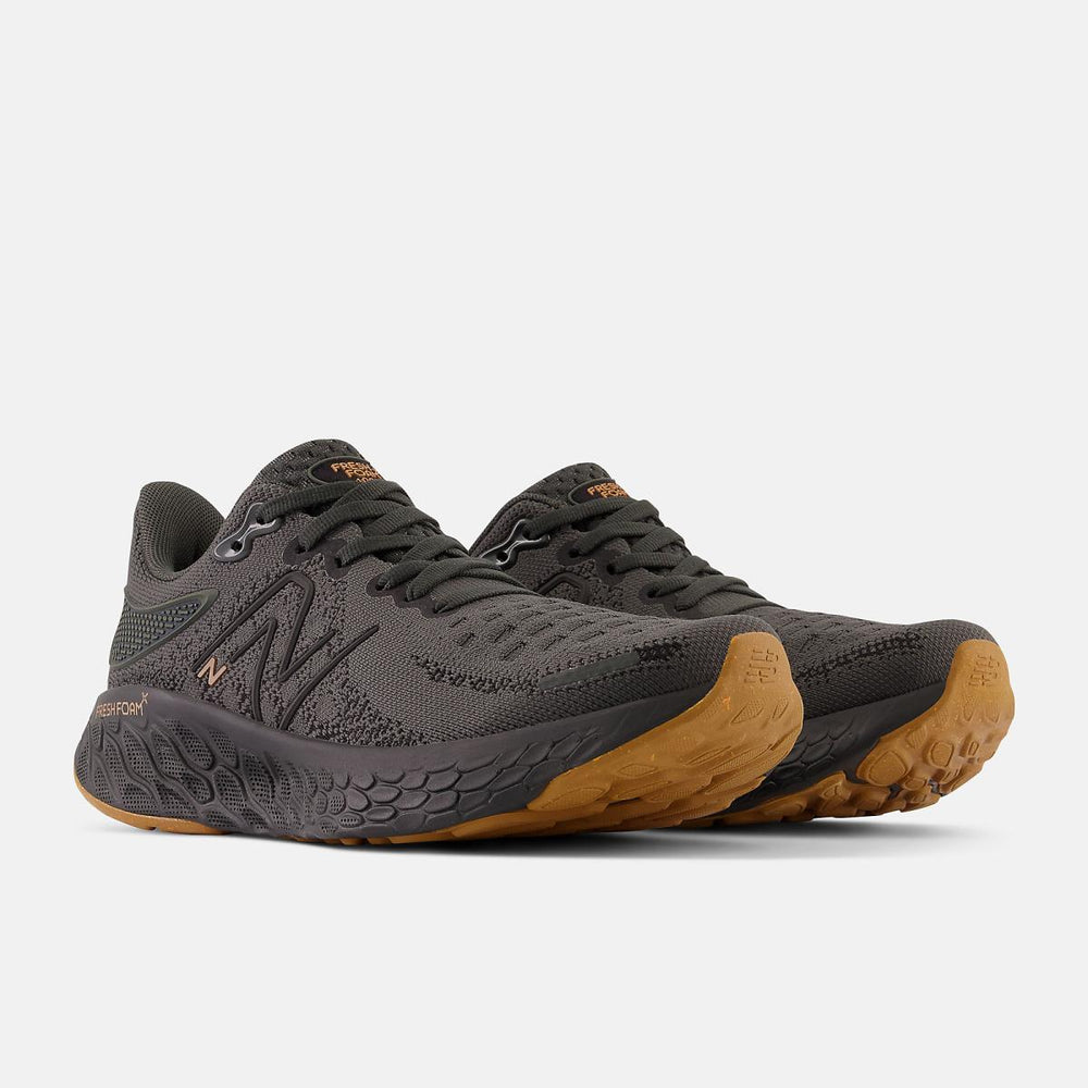 Running | Women New Balance Fresh Foam X 1080v12 Lounge Around Blacktop With Black And Copper Metallic