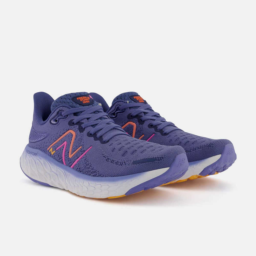 Running | Women New Balance Fresh Foam X 1080v12 Night Sky With Vibrant Orange And Vibrant Pink