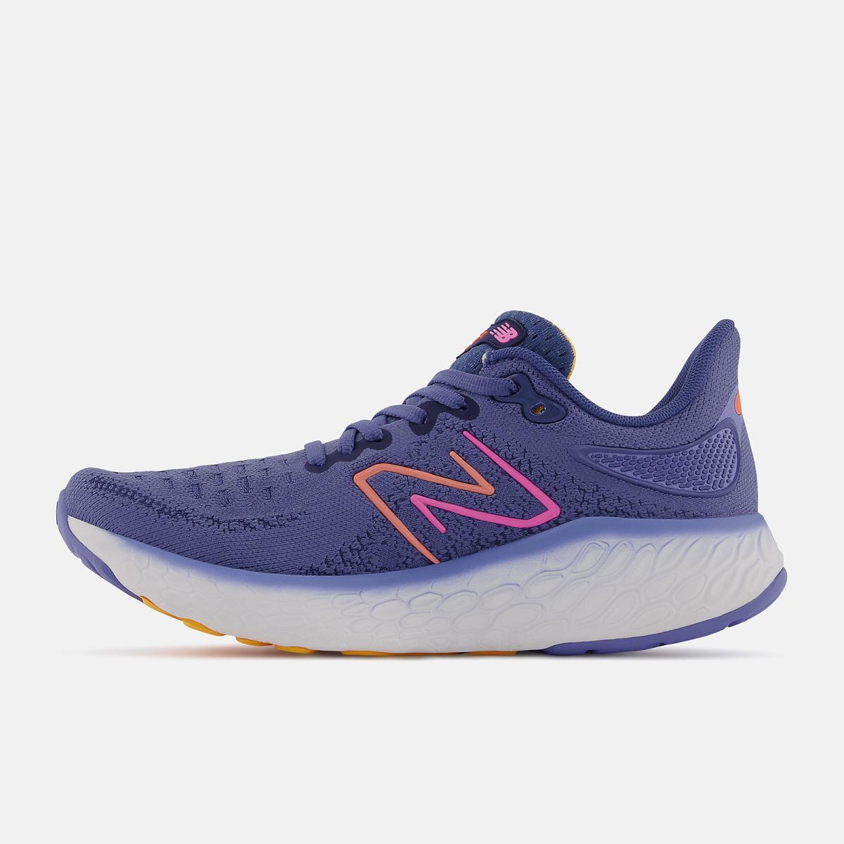Running | Women New Balance Fresh Foam X 1080v12 Night Sky With Vibrant Orange And Vibrant Pink